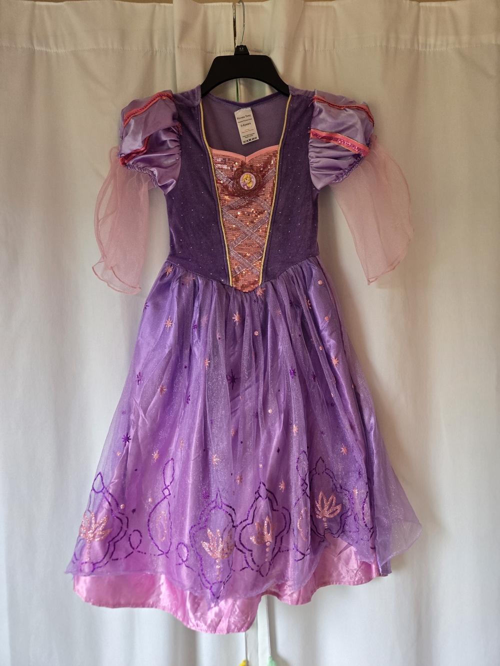 Girls "Tangeled" Rapunzel Princess Costume Dress